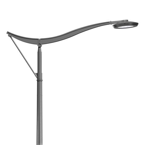 The LUTECIA bracket offers a modern and elegant design to upgrade your lighting furniture.